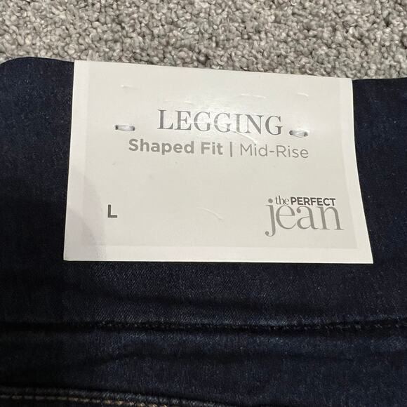 Christopher & Banks The Perfect Fit Jeggings size Large NWT - Picture 2 of 7